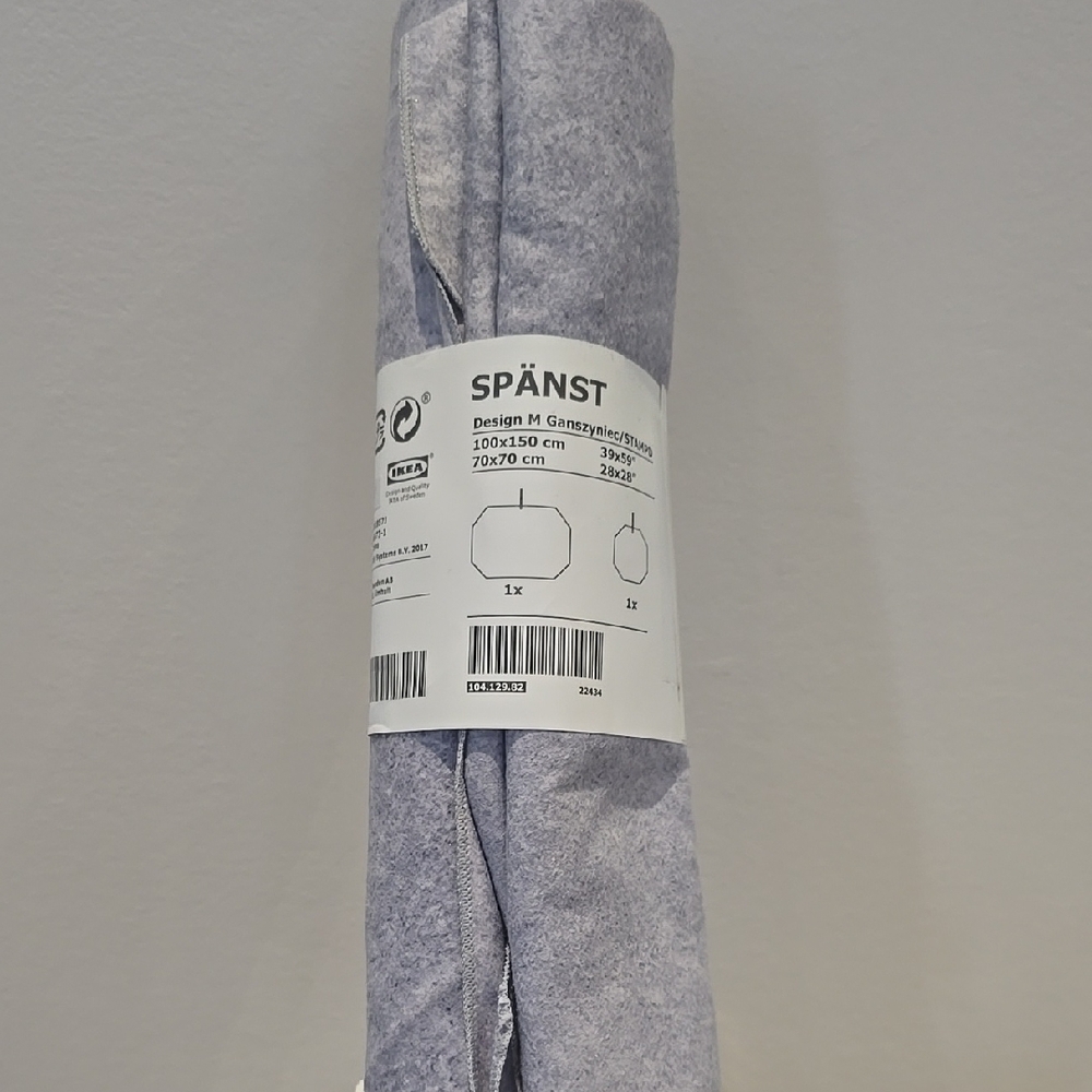 SPÄNST Gray Fabric Roll